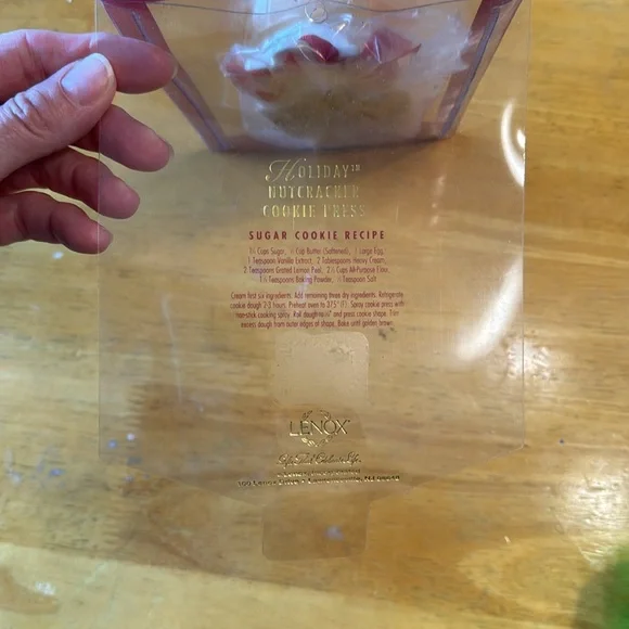 Lenox Holiday Nutcracker Cookie Press. New in package - Picture 6 of 7